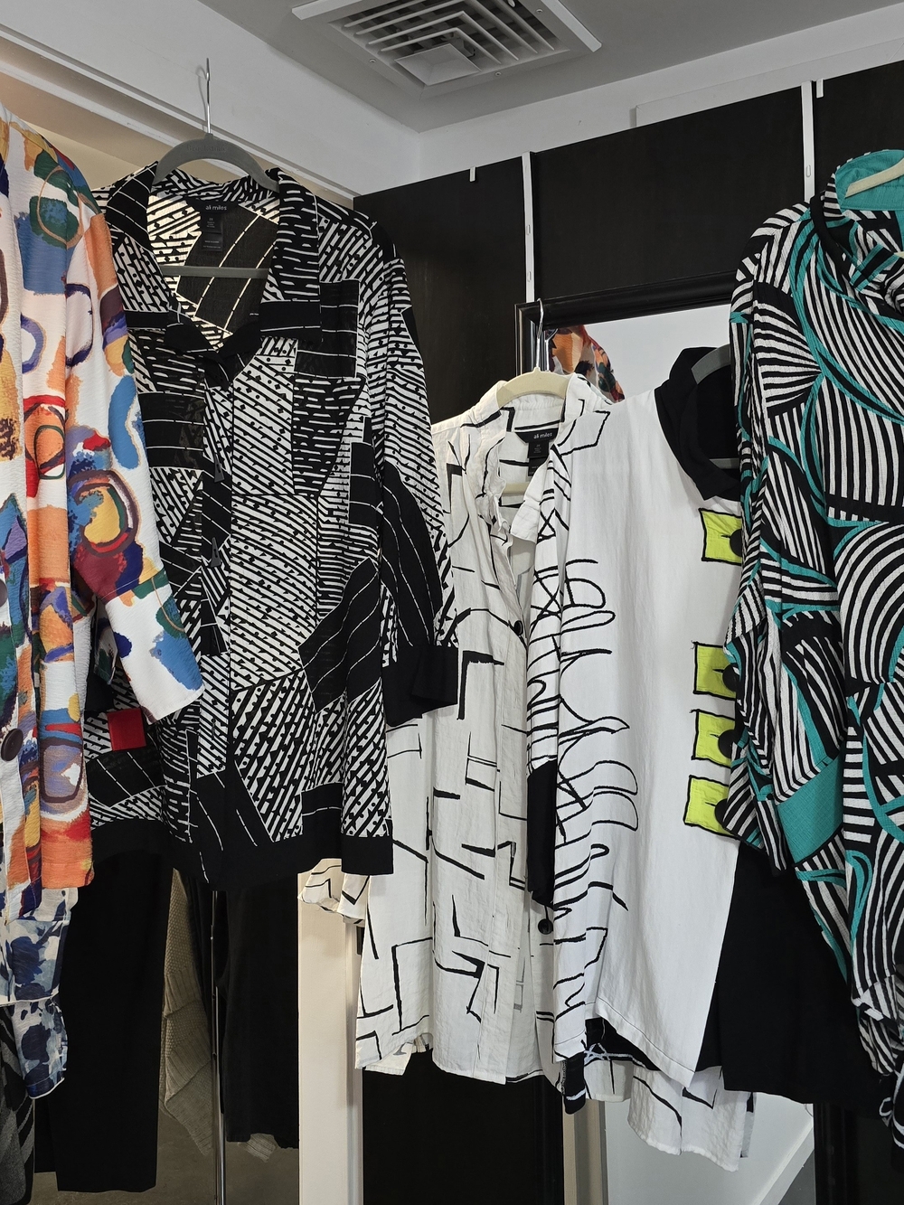 Lot of 5 Ali Miles Plus Size 2X Tunic Blouses – Wearable Art Haul!!!